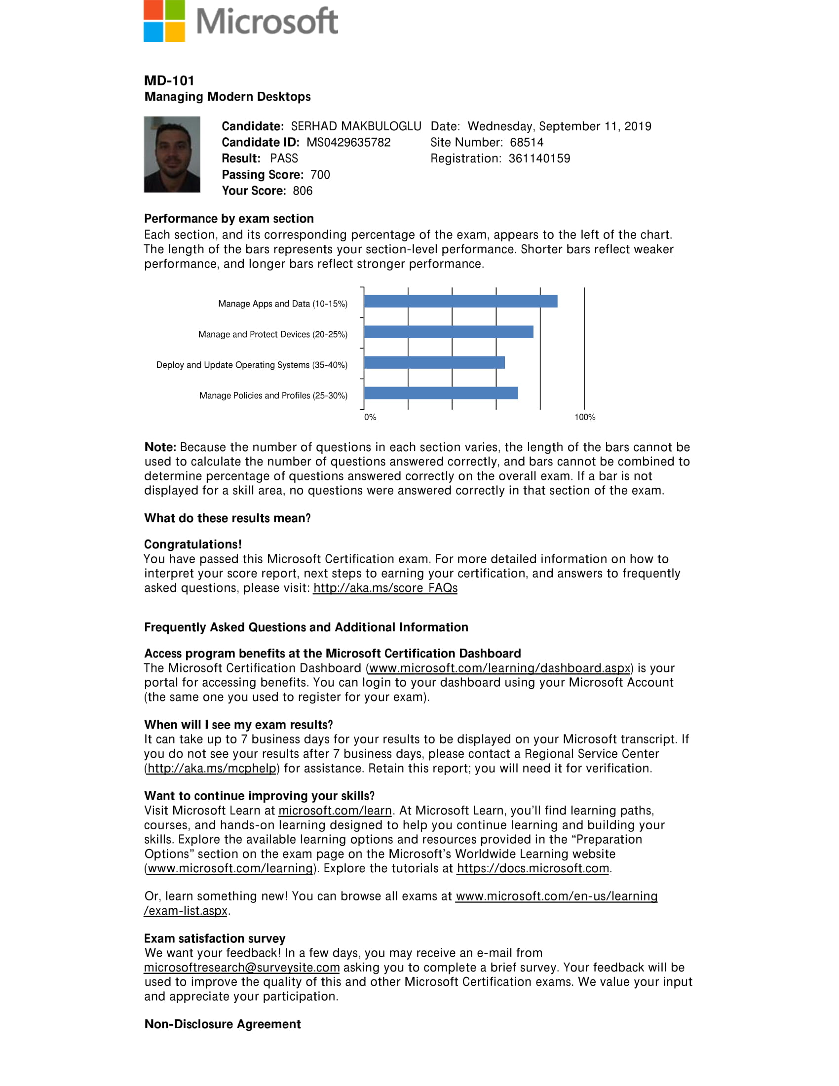 MD-100 Reliable Exam Pattern